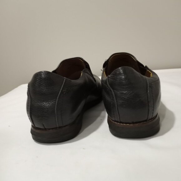 AMERICAN CLASSICS BY DE LA RENTIS SHOES MENS BLACK LEATHER LOAFER SIZE 13 - Picture 4 of 9